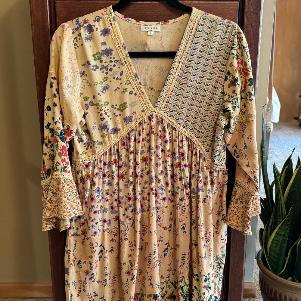 Paani Colorful Cotton Dress